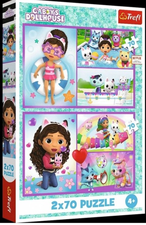 Puzzle Gabby Baw się z Gabby 140 el. Trefl (34438)