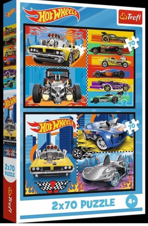 Puzzle Hot Wheels Samochodziki 140 el. Trefl (34441)