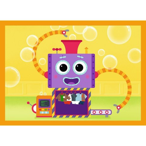 Puzzle Planeta Milo 4w1 el. Trefl (34654)