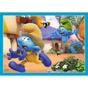 Puzzle Smerfy Wioska Smerfów 4w1 el. Trefl (34656)