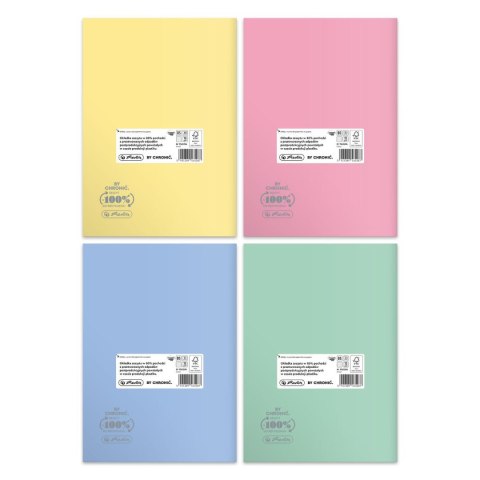 Zeszyt Colors ECO 9565284 B5 60k. krata Herlitz (400198134)