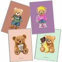 Zeszyt A5 Teddies 60k. 80g krata Narcissus