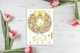 Kartka składana B6 Wielkanoc Drzwi Henry (5907465667098)