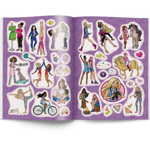 Książka dla dzieci Barbie™. Naklejam i Koloruję Ameet