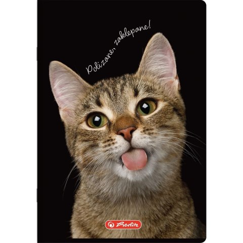 Zeszyt Crazy Animal A4 60k. 70g krata Herlitz (400196844)