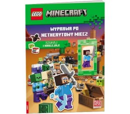 Książka dla dzieci LEGO® Minecraft®. Wyprawa po netherytowy miecz Ameet (MSF 5201)