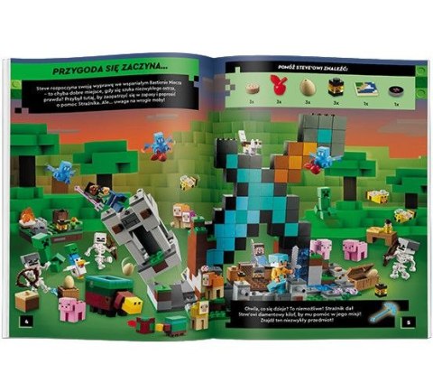 Książka dla dzieci LEGO® Minecraft®. Wyprawa po netherytowy miecz Ameet (MSF 5201)