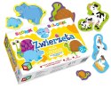 Puzzle ZWIERZĘTA MAŁE I DUŻE - PUZZLE 12 el. Multigra
