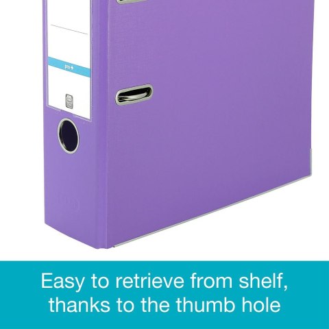 Segregator dźwigniowy 8 cm Pro+ A4 80mm fioletowy Elba (100202167)