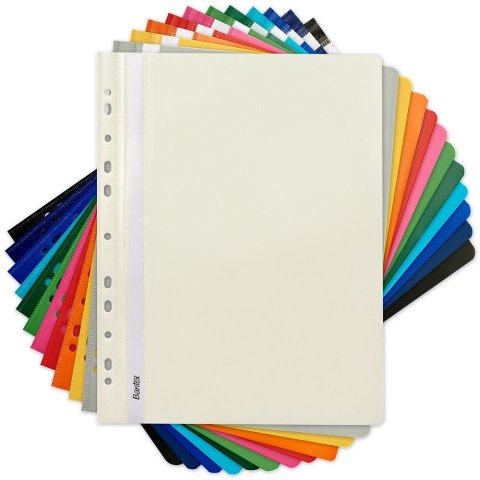 Skoroszyt wpinany A4 szary polipropylen PP Bantex (400076704)
