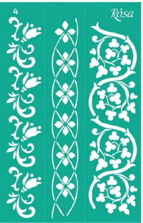 Szablon Kwiaty Rosa (11)