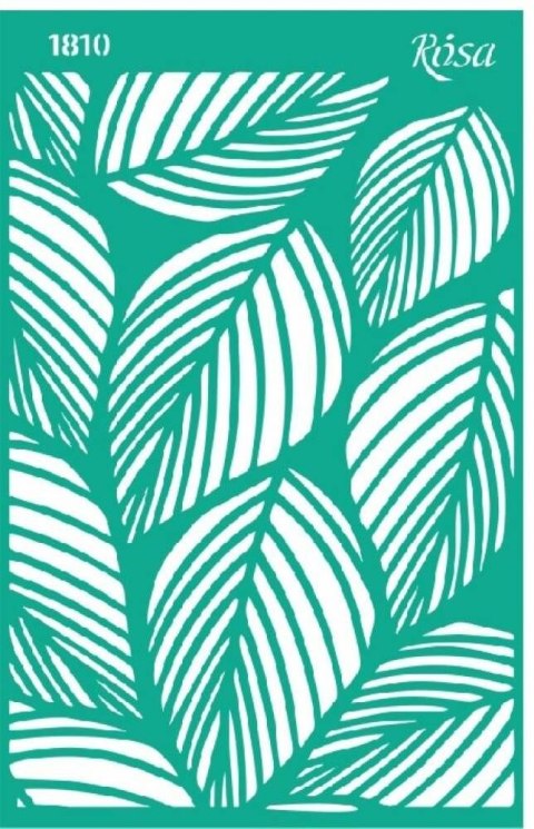 Szablon Liście Rosa (1810)