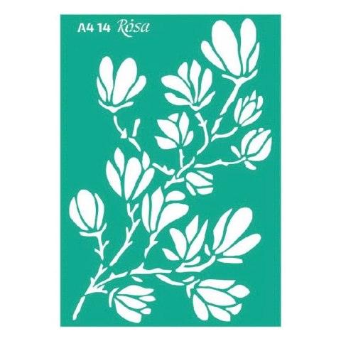 Szablon magnolia Rosa (14)