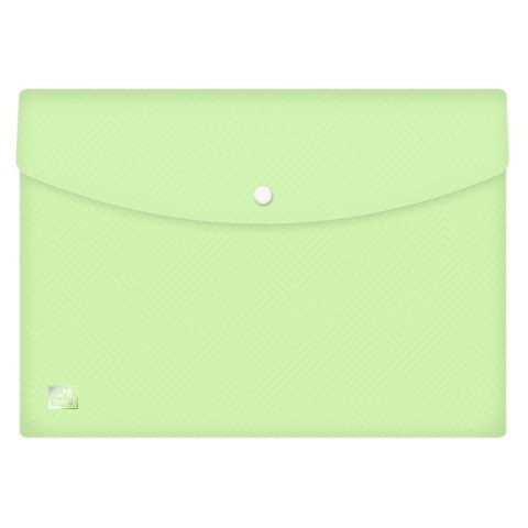 Teczka plastikowa na zatrzask Urban kopertowa pastel A4 mix 300 mic. Oxford (400187613)