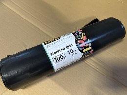 Worki na gruz 100l kolor: czarny 100L 10 szt My Fastec