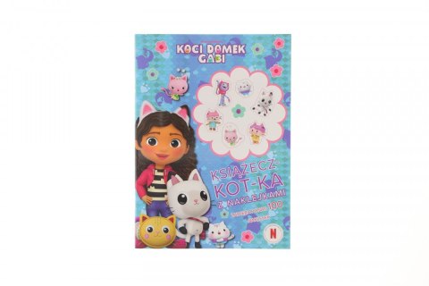 Wydrapywanka Koci Domek Gab Książecz-kot-ka z naklejkami Trefl (Ks97238)