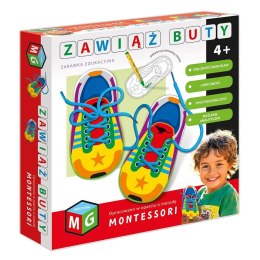 Zabawka kreatywna MONTESSORI -ZABAWKA EDUKACYJNA ZAWIĄŻ BUTY Multigra