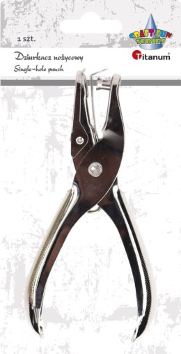 Dziurkacz Craft-Fun Series 1-otworowy srebrny (S6081) Titanum