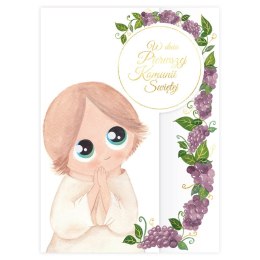 Kartka składana B6 KARNET B6 KOMUNIA Henry (5907465664950)