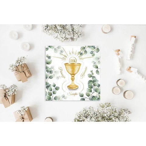 Kartka składana kw KARNET KW WZ KOMUNIA Henry (5907465667500)