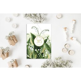 Kartka składana A5 Karnet A5 KOMUNIA KOPERTA KONWALIE Henry (5907465668125)