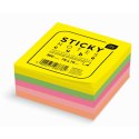 Notes samoprzylepny (karteczki) mix 300k [mm:] 750x750 Interdruk (IKARSAM300)