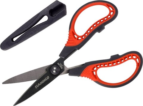 Nożyczki z zatyczką na ostrzu 16,5cm Flamingo (SH058.03XA)