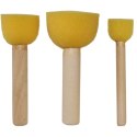 Pędzel Craft-Fun Series gąbka do malowania zestaw 3 szt. Titanum (hsm001)