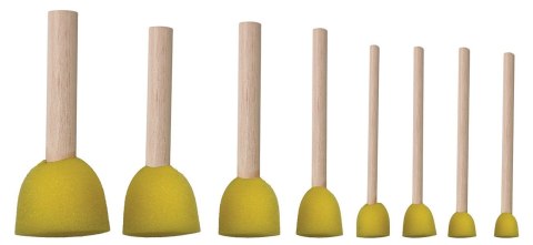 Pędzel Craft-Fun Series gąbka do malowania zestaw 8szt. nr mix Titanum (20SL1201)