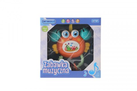 Zabawka dźwiękowa krab muzyczny Artyk (128127)