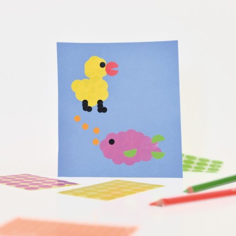 Etykieta do oznaczania kropki 12mm CZARNY [mm:] 12 Zweckform (3140)