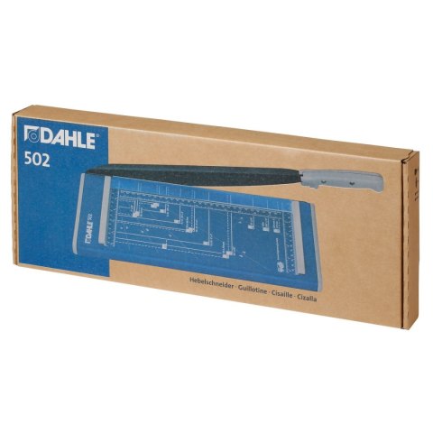 Gilotyna 502 A4 niebieski 8k. [mm:] 420x175 Dahle