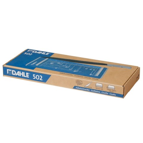 Gilotyna 502 A4 niebieski 8k. [mm:] 420x175 Dahle