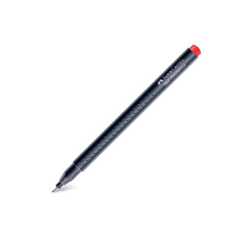 Cienkopis Grip Faber-Castell 0,4mm czerwony (FC151621)