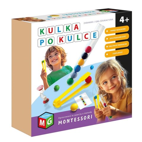 Gra edukacyjna MONTESSORI - KULKA PO KULCE Multigra