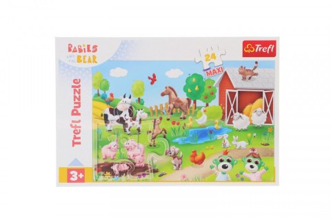 Puzzle Bobaski I Miś 24 el. Trefl (14372)