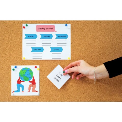 Tablica korkowa w ramie drenianej [mm:] 800x1000 Dom Korkowy