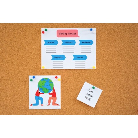 Tablica korkowa w drewnianej ramie [mm:] 1200x900 Memoboards (TC129)