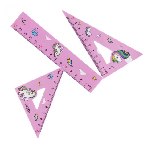 Komplet geometryczny Unicorn 3 el. Starpak (538972)
