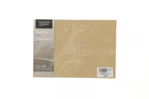 Koperta pearl C5 złota [mm:] 162x229 Argo (280615) 10 sztuk