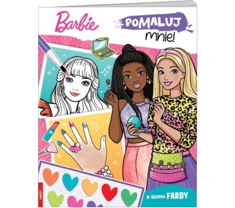 Książka dla dzieci Barbie™. Pomaluj mnie! Ameet (MAK 1101)