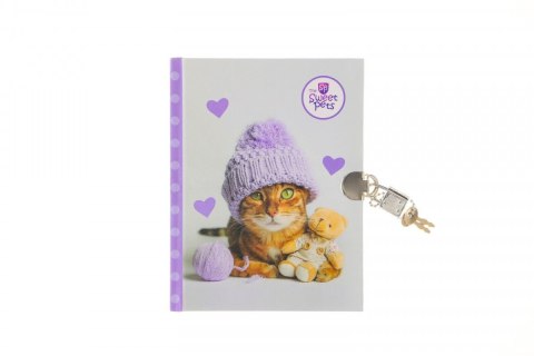 Pamiętnik THE SWEET PETS - kot [mm:] 130x175 Rexus (6013)