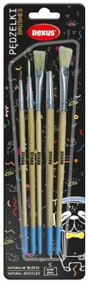 Pędzel Rexus Teens z naturalnego włosia nr mix Rexus (0910)
