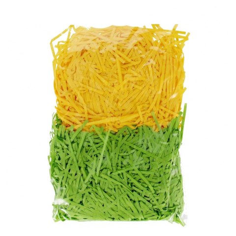 Rafia zielony/żółty 30g Craft With Fun (555382)