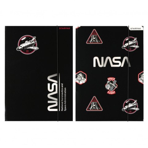 Teczka kartonowa na gumkę Nasa A4 mix Starpak (559721)