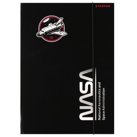 Teczka kartonowa na gumkę Nasa A4 mix Starpak (559721)