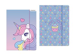 Teczka kartonowa na gumkę Unicorn A4 mix Starpak (553546)