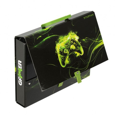 Teczka z szerokim grzbietem na zatrzask Pad A4 mix Starpak (559323)