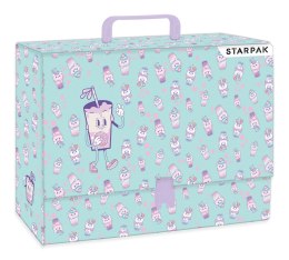 Teczka z szerokim grzbietem na klips BUBBLETEA A4 różne Starpak (559318)