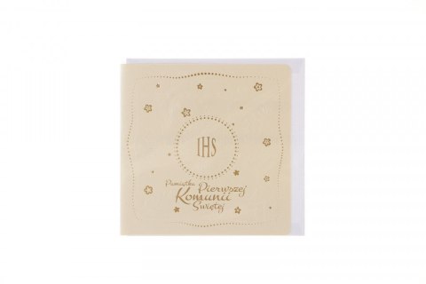 Kartka składana komunia Art Nuvo (5901750516924)